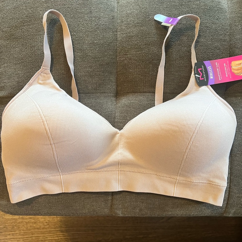 Maidenform M Rib Seamless Bralette, Soft Wireless, Convertible Straps size 2X